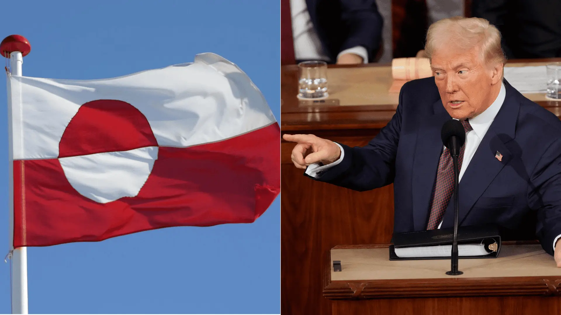 gronsko vyhlasenie trump