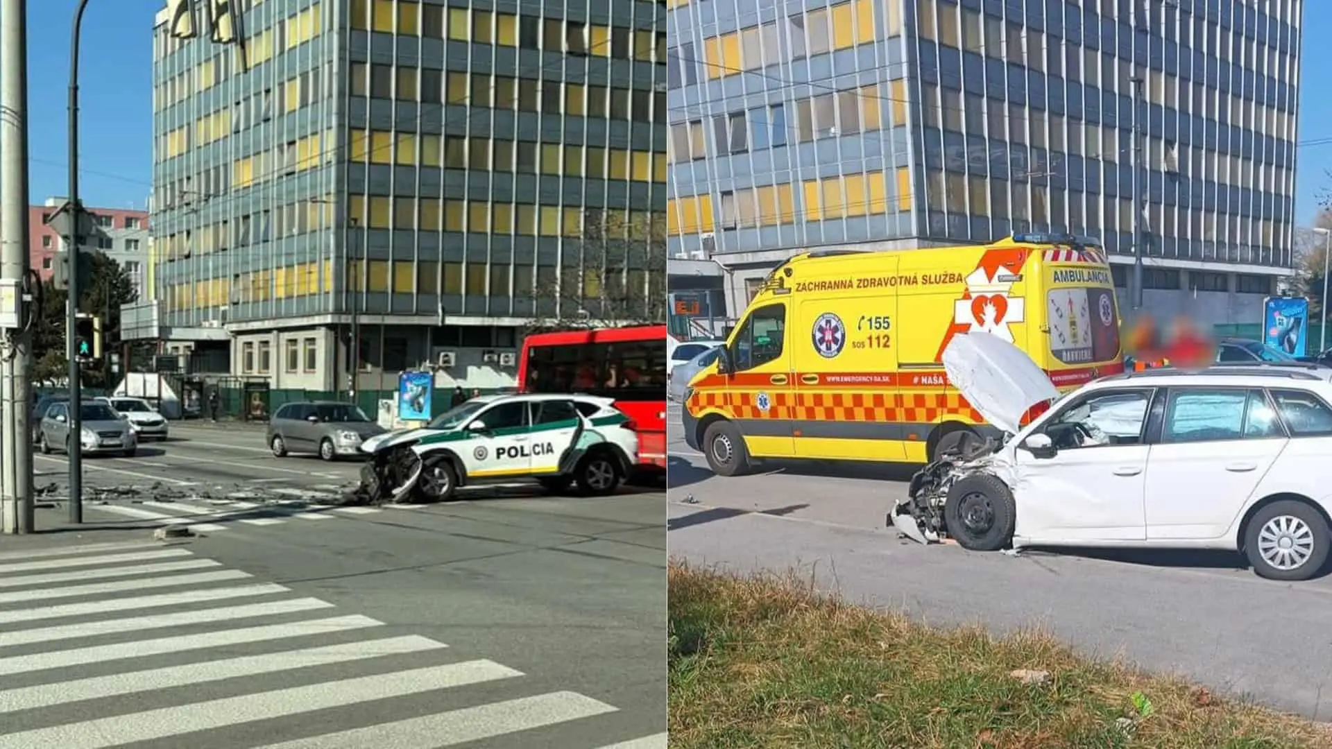 nehoda policajt