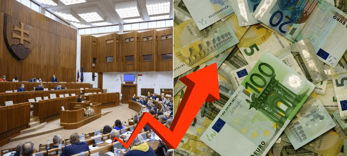 parlament, peniaze, NR SR