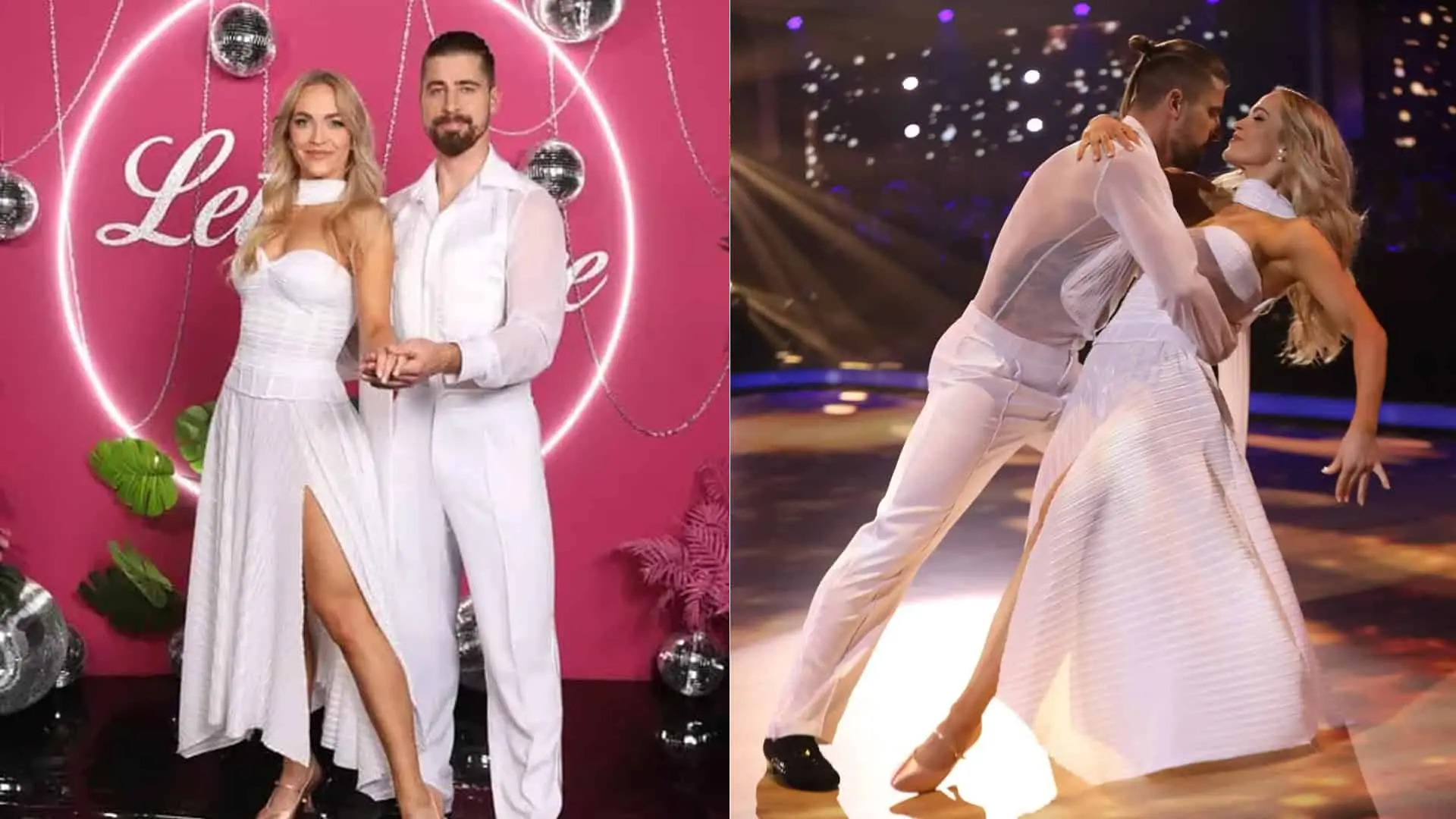 Peter Sagan a Eliška Lenčešová Let's Dance