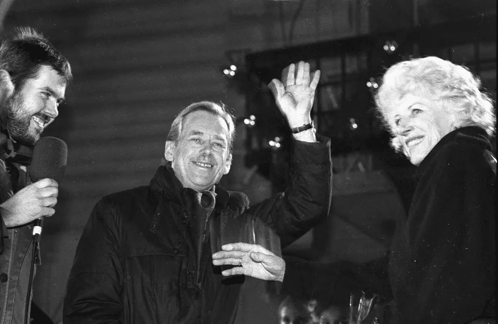 Václav Havel a Olga Havlová