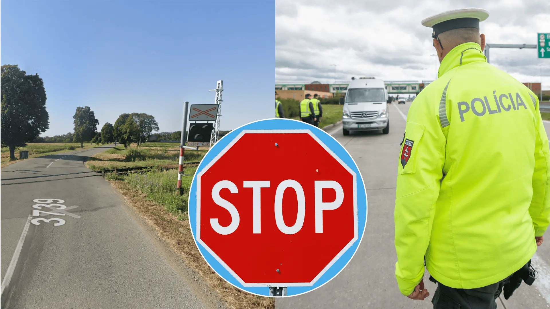 polícia cesta STOPka