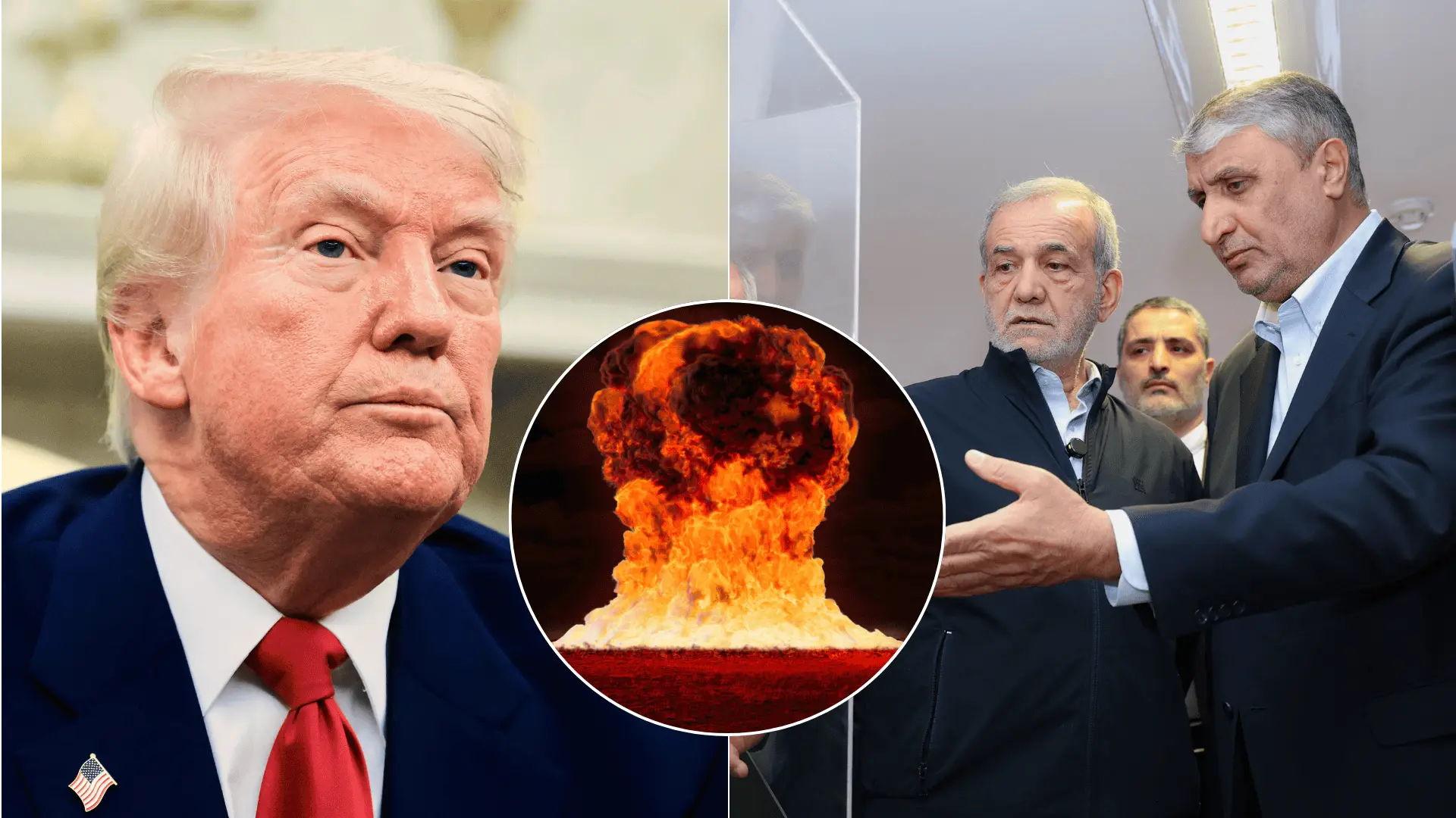trump iran bomba