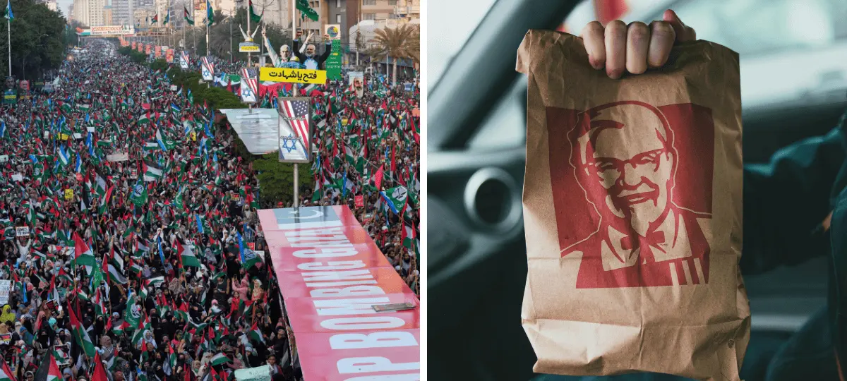 KFC, Pakistan, útoky