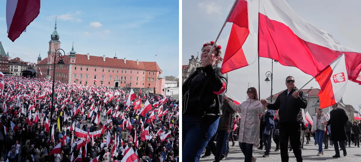 Varšava, pochod, výročie, PiS, Poľsko