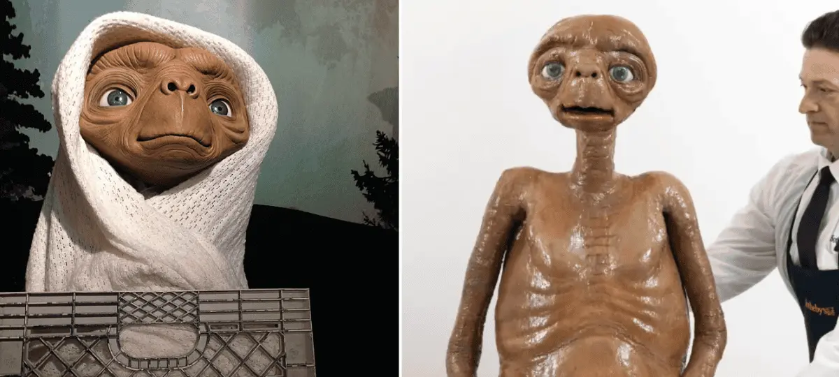 E. T., Sotheby's, aukcia, socha