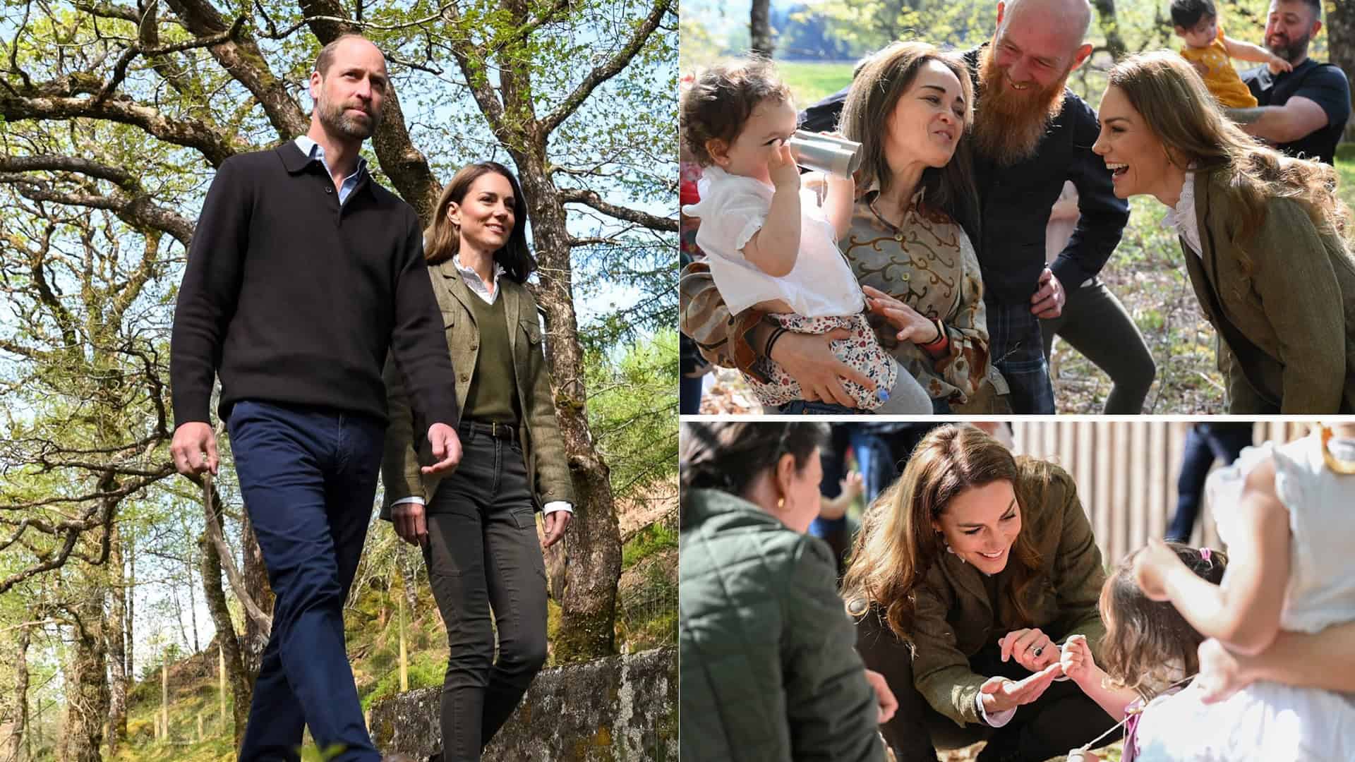 William a Kate Škótsko ostrov Mull
