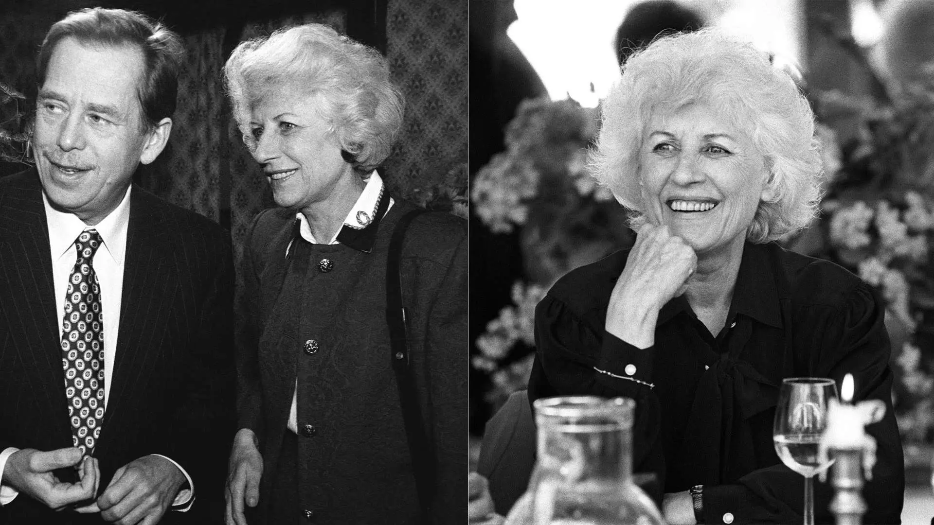 Václav Havel a Olga Havlová