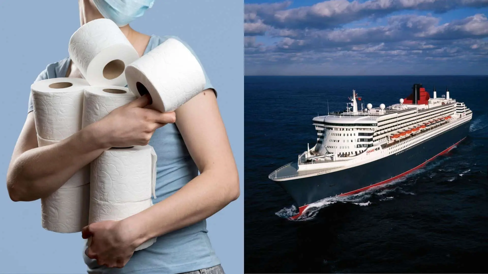 Prevládajúcimi príznakmi na palube Queen Mary 2 sú hnačka a vracanie