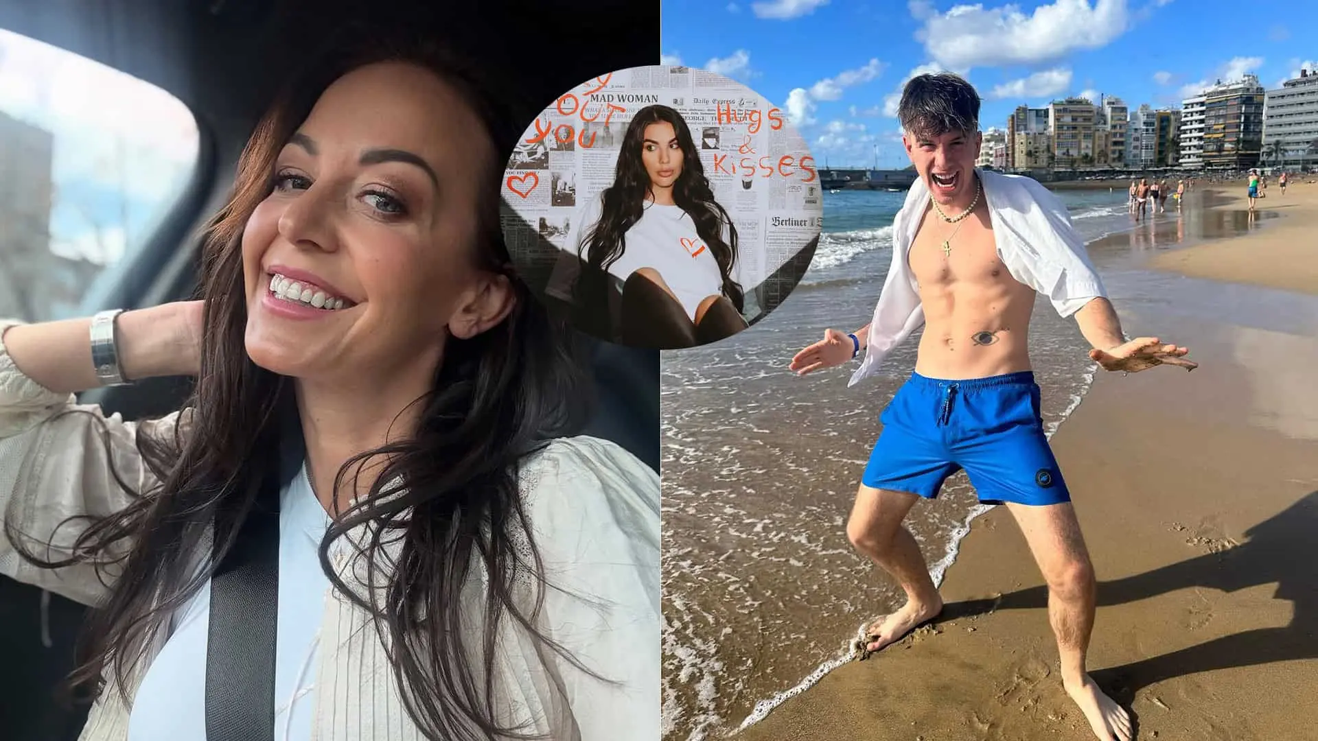 Agáta Hanychová, Lenka Tejbusová a Oskar Barami