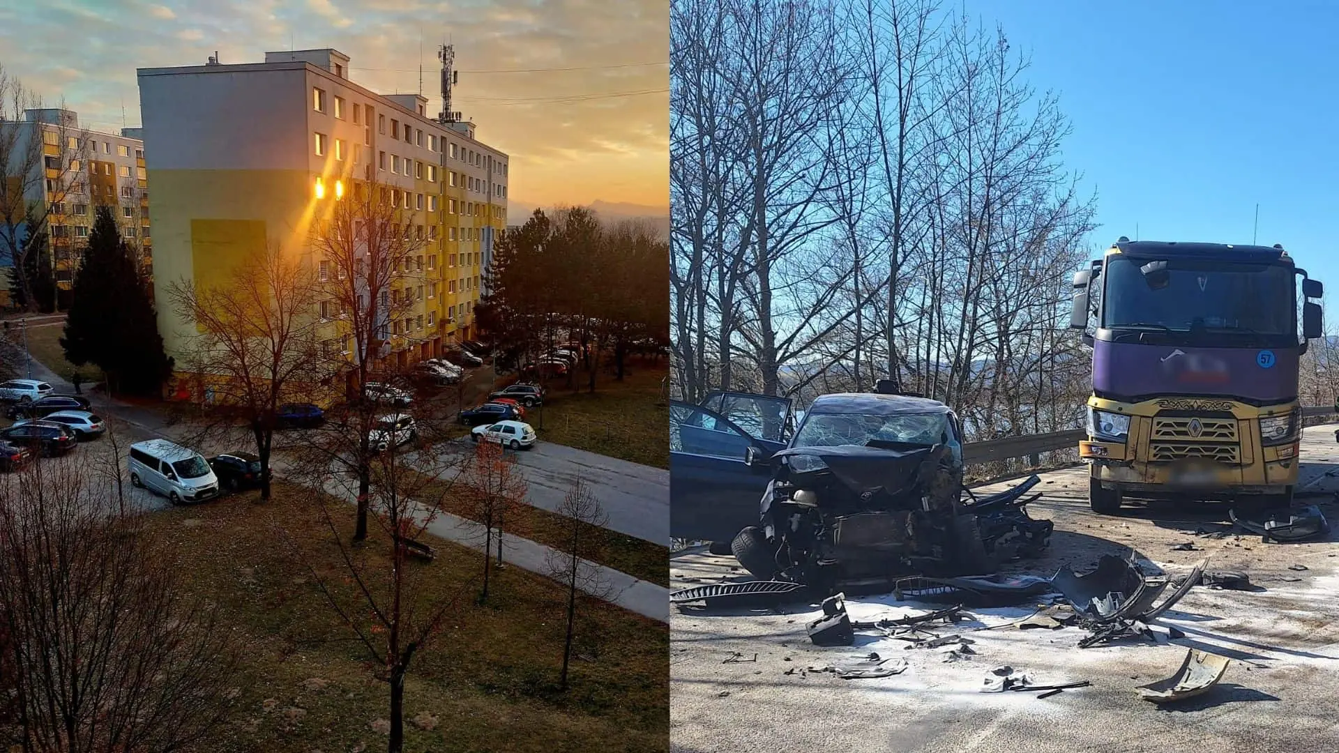Nedávno pri nehode prišla žena o nenarodené dieťa. teraz vyskočila z paneláka