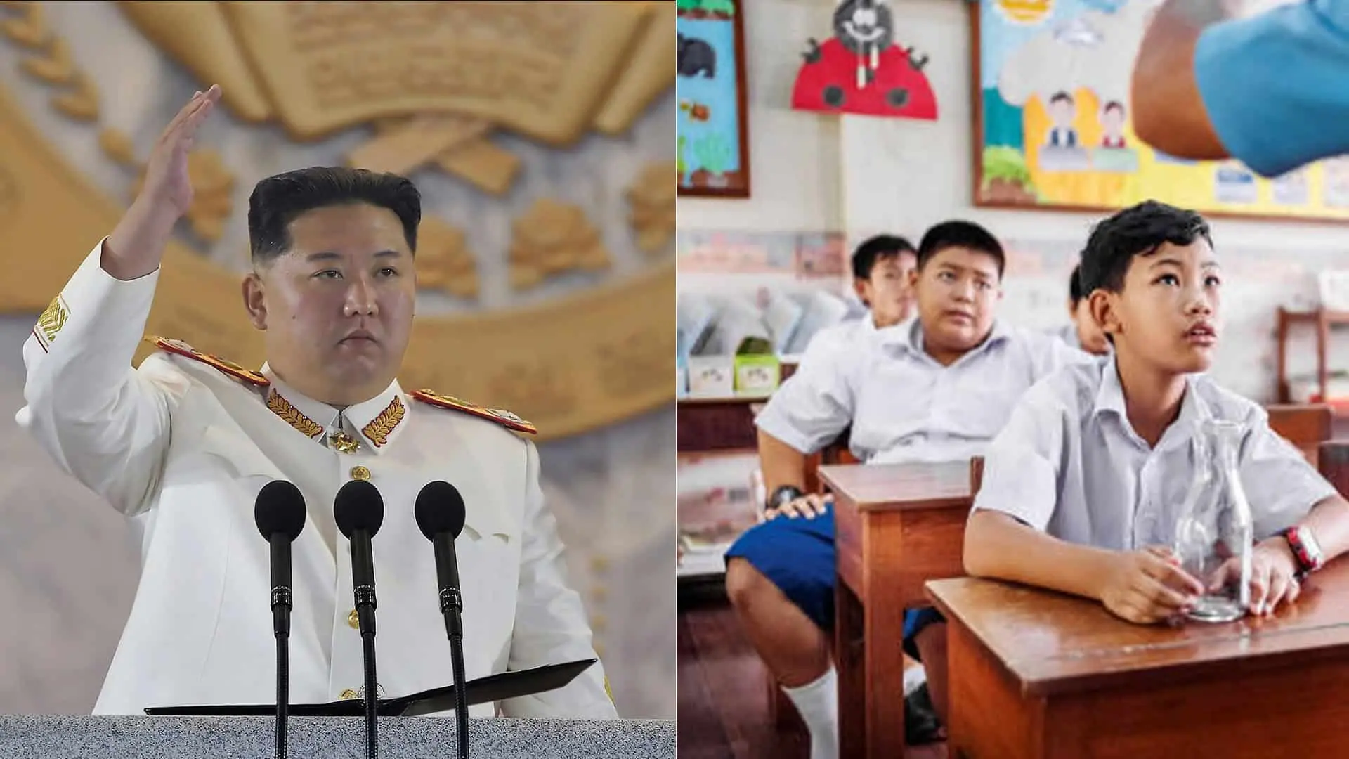 Kim Čong-un deti škola