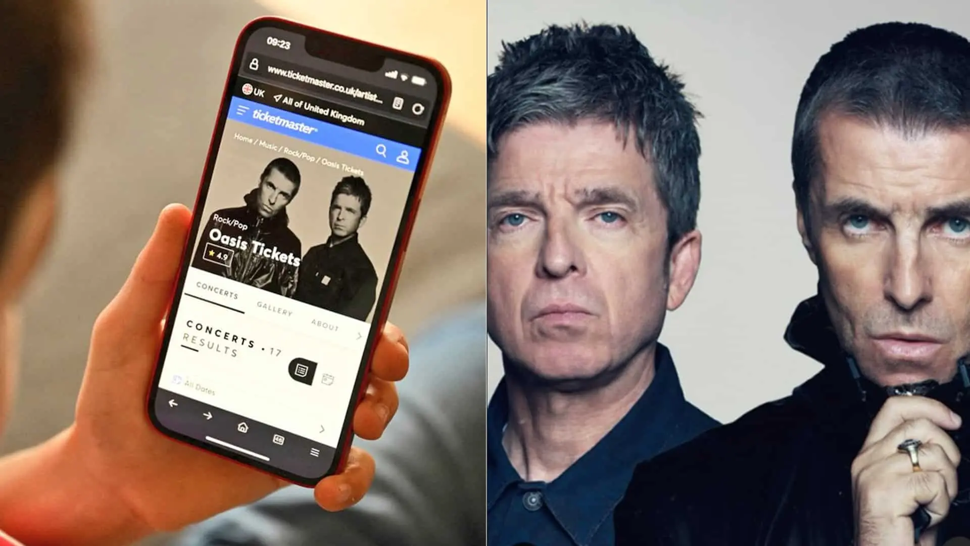 Noel a Liam Gallagherovi Oasis