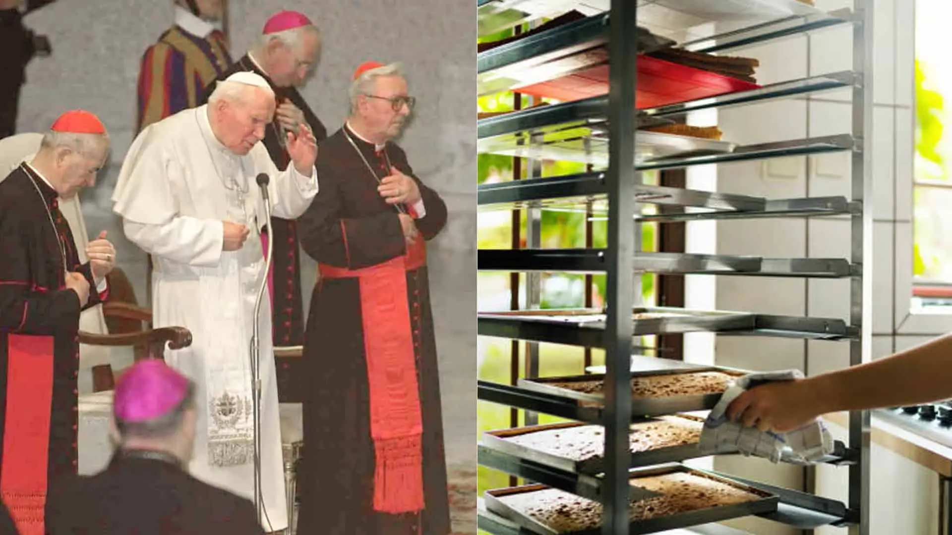 pápež Pavol zákusok