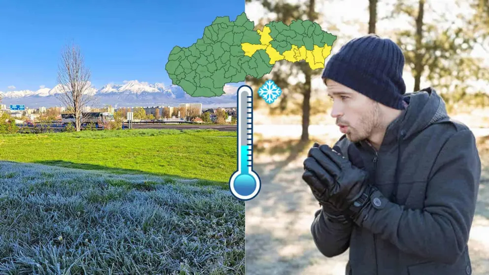 počasie námraza zima jar mrazy