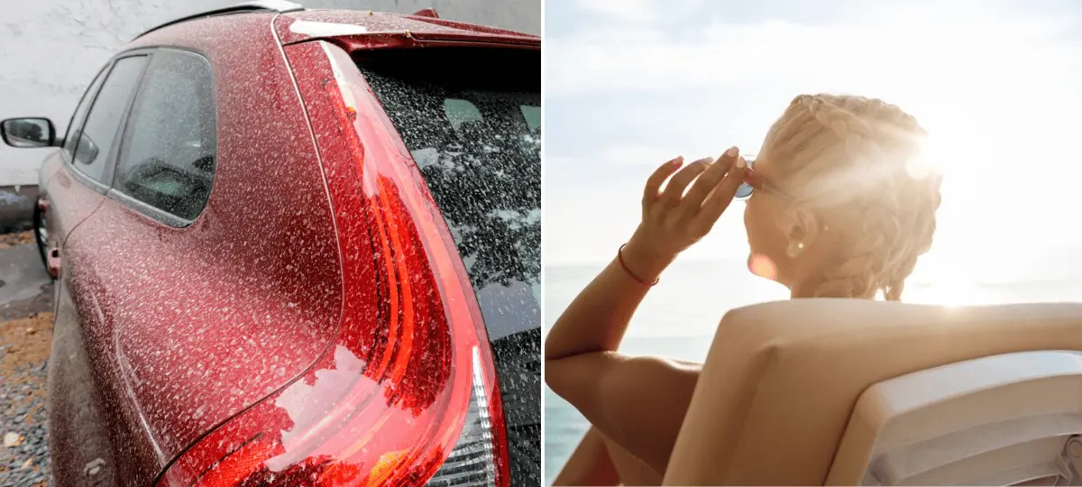 počasie-saharský prach