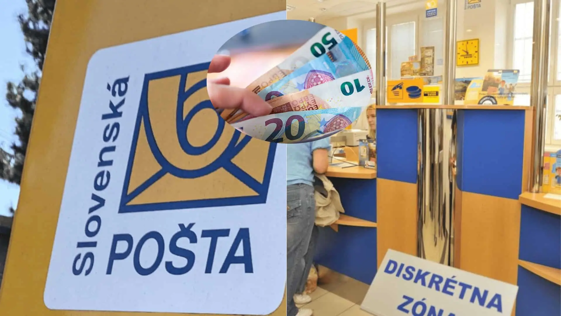 pošta peniaze