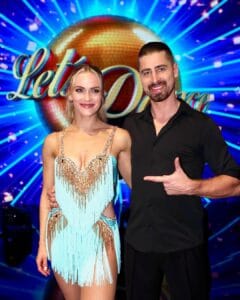 Peter Sagan a Eliška Lenčešová Let's Dance