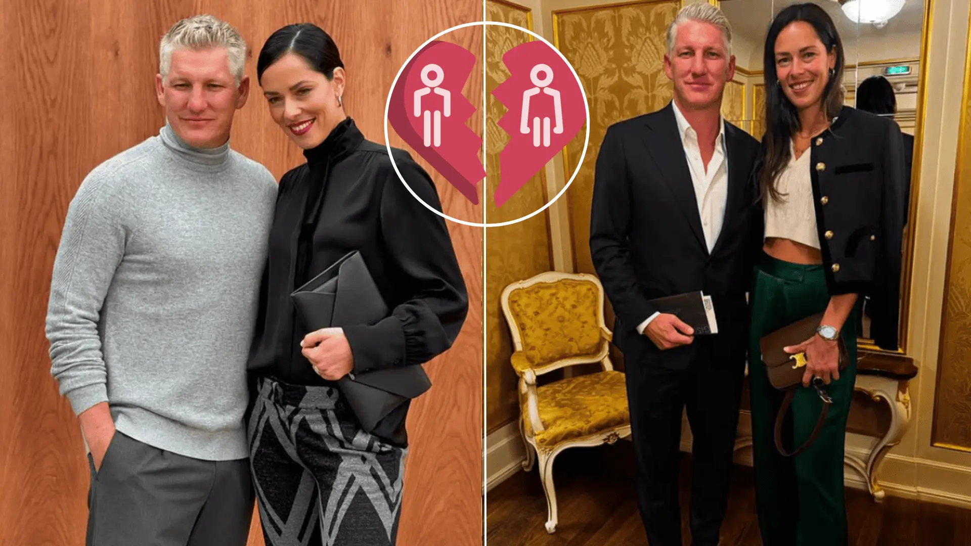 Bastian Schweinsteiger a Ana Ivanovičová