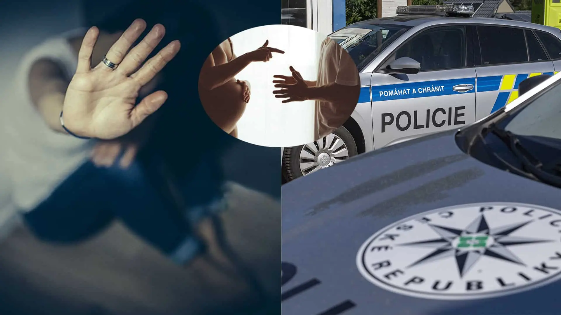 polícia Česko, hádka muž žena