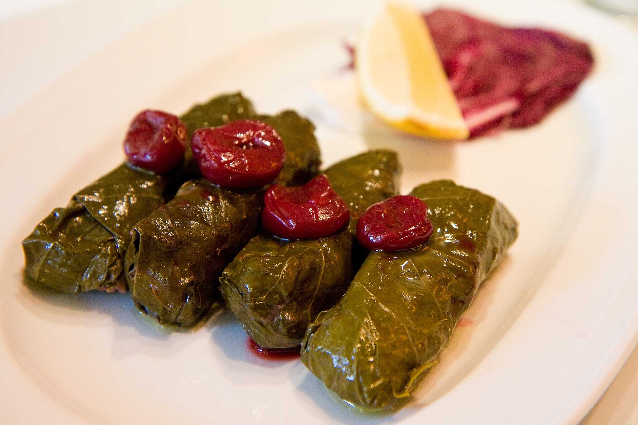 Vişneli Yaprak Sarma