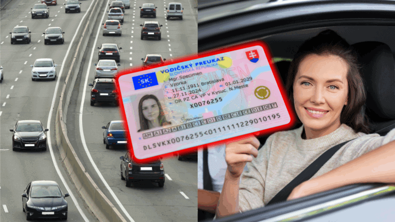 vodičský preukaz zmeny auto