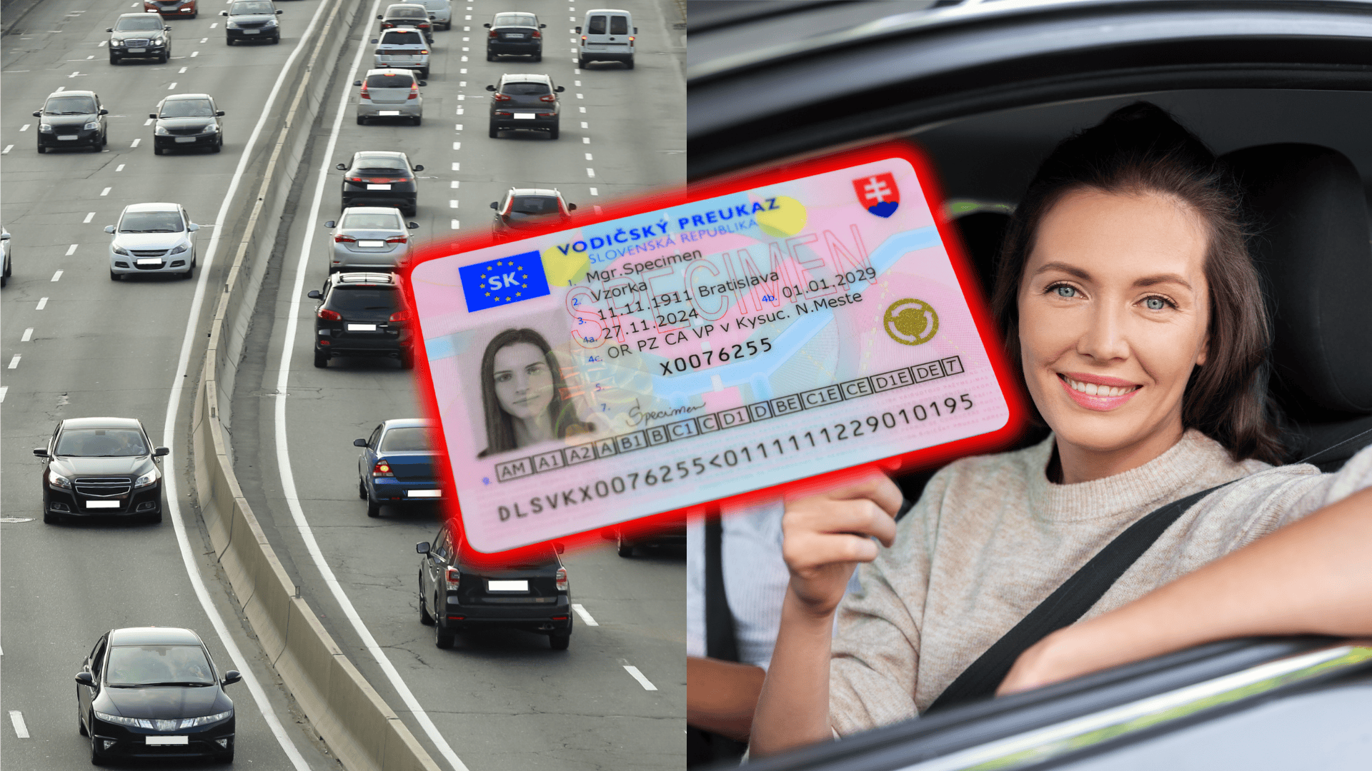 vodičský preukaz zmeny auto