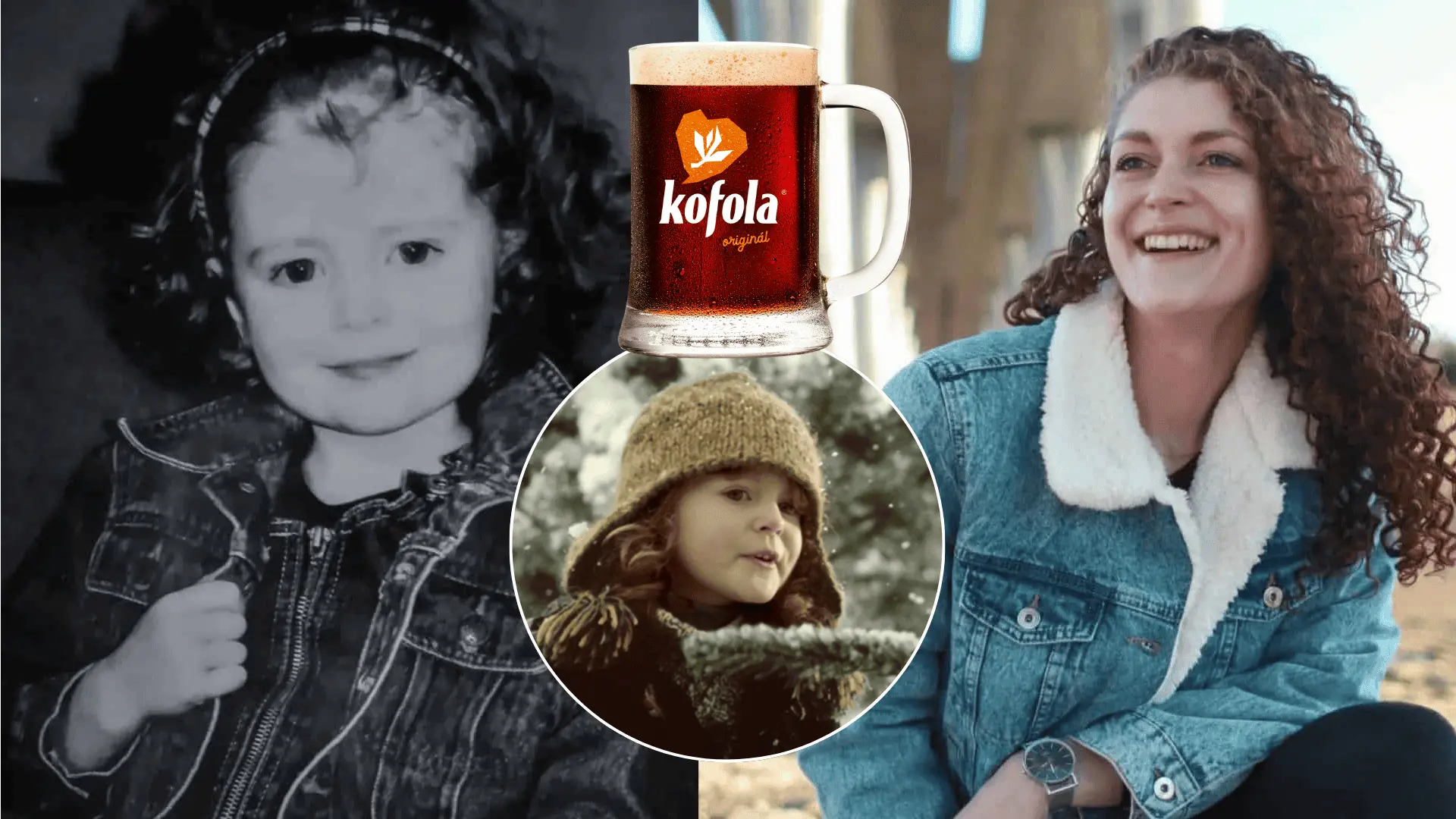 Sandra z reklamy na Kofolu
