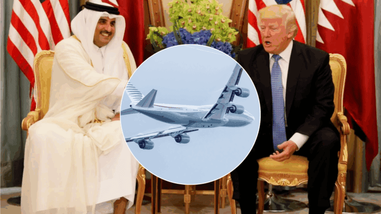 trump lietadlo katar