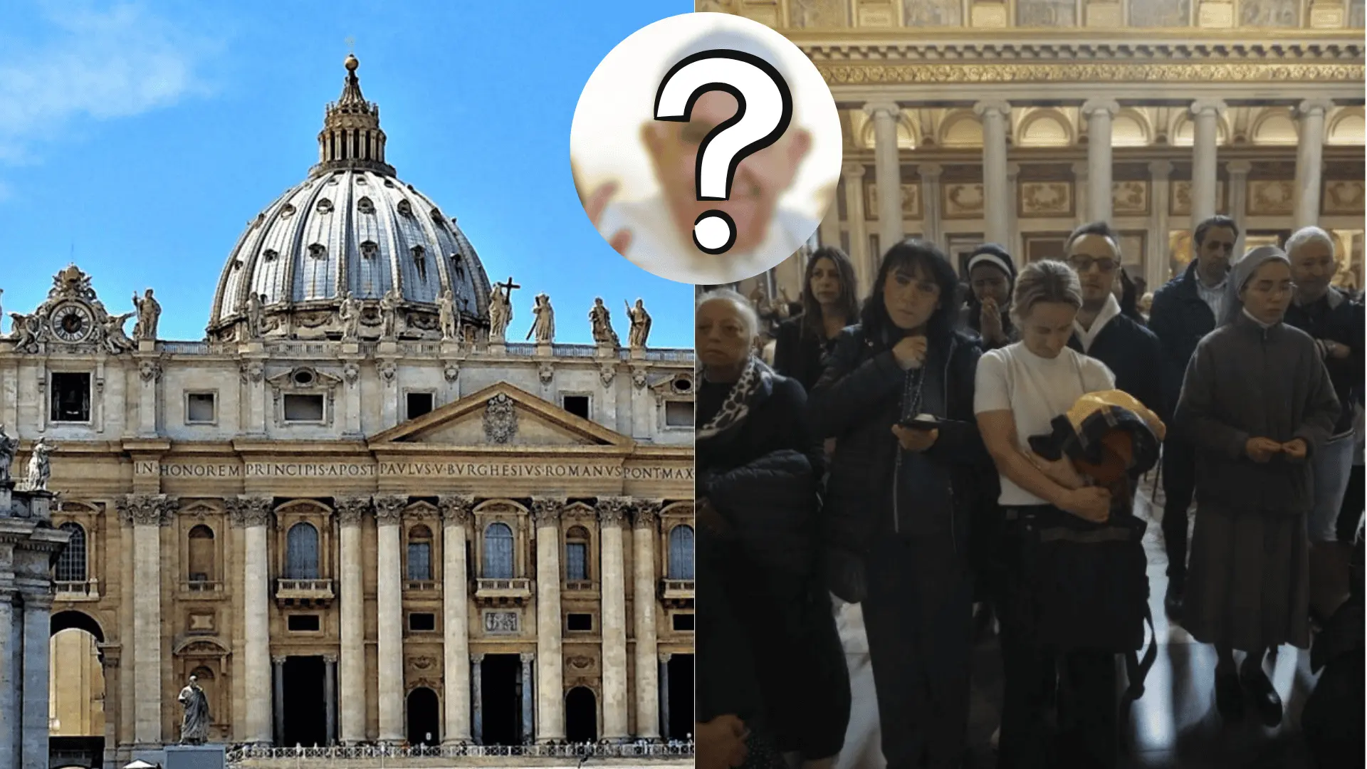 Bazilika, sv. Petra, smútenie