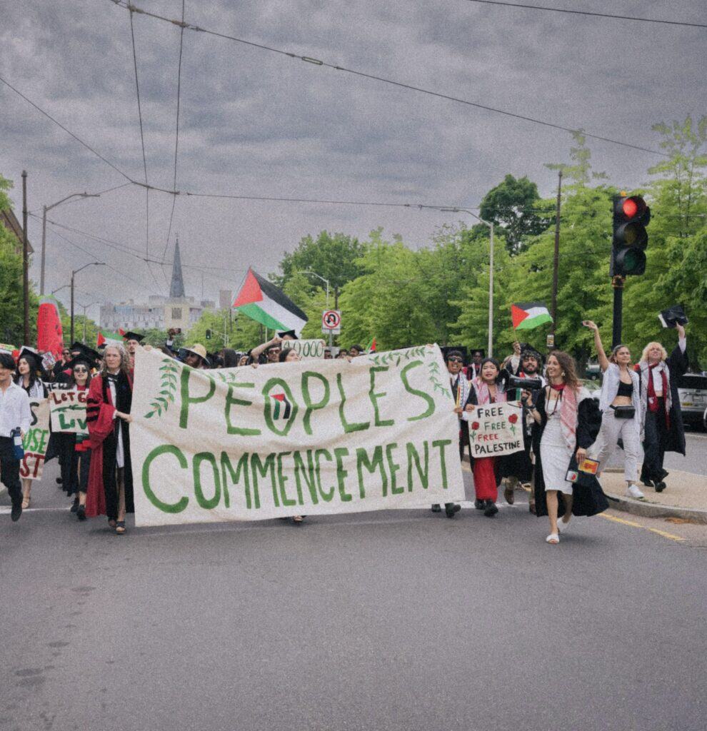 Harvard, protest, Palestína