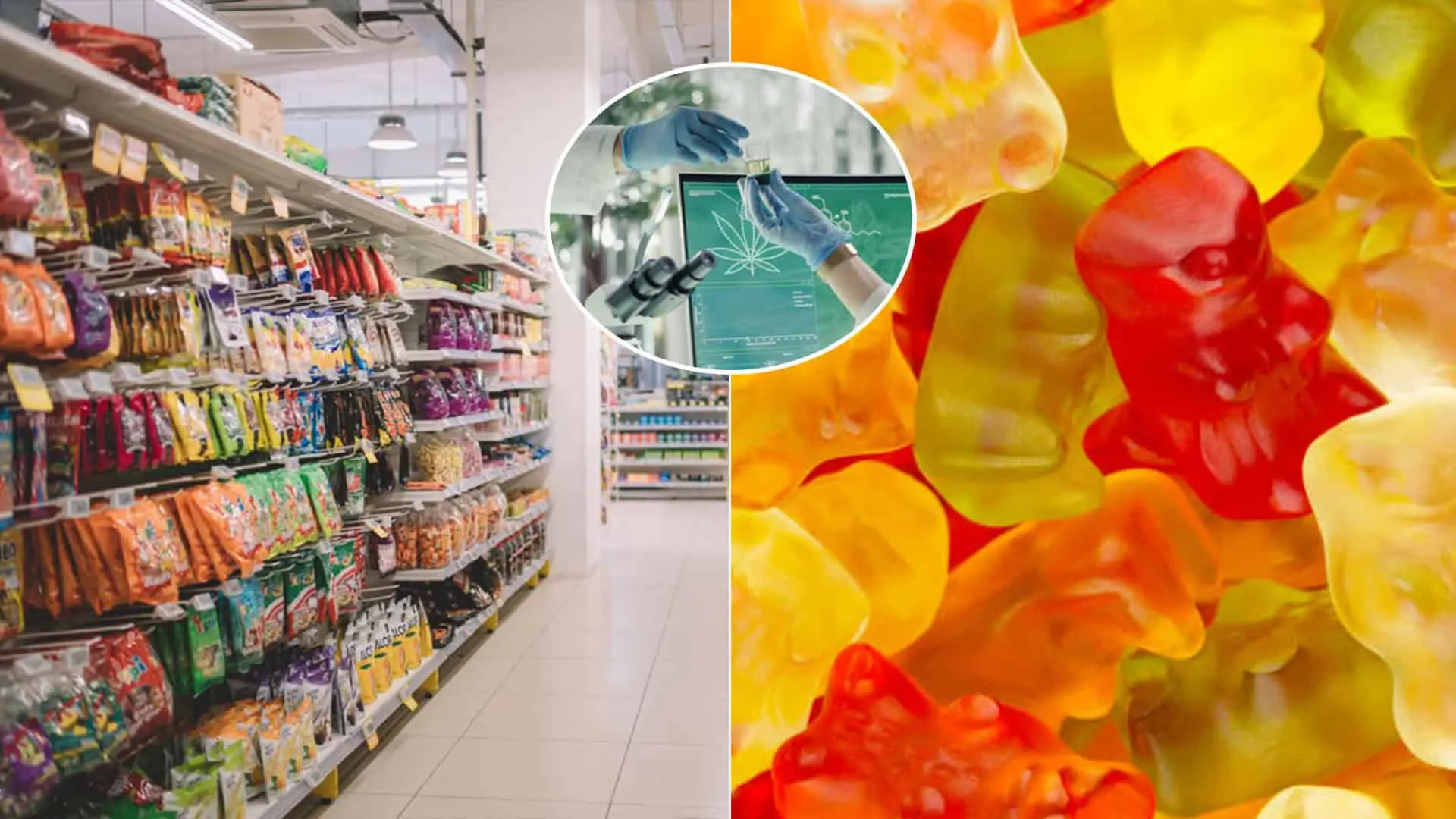 Haribo cukríky konope