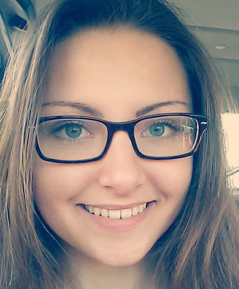 Rebeka pár rokov dozadu. 