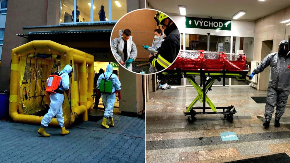 Praha Bulovka ebola