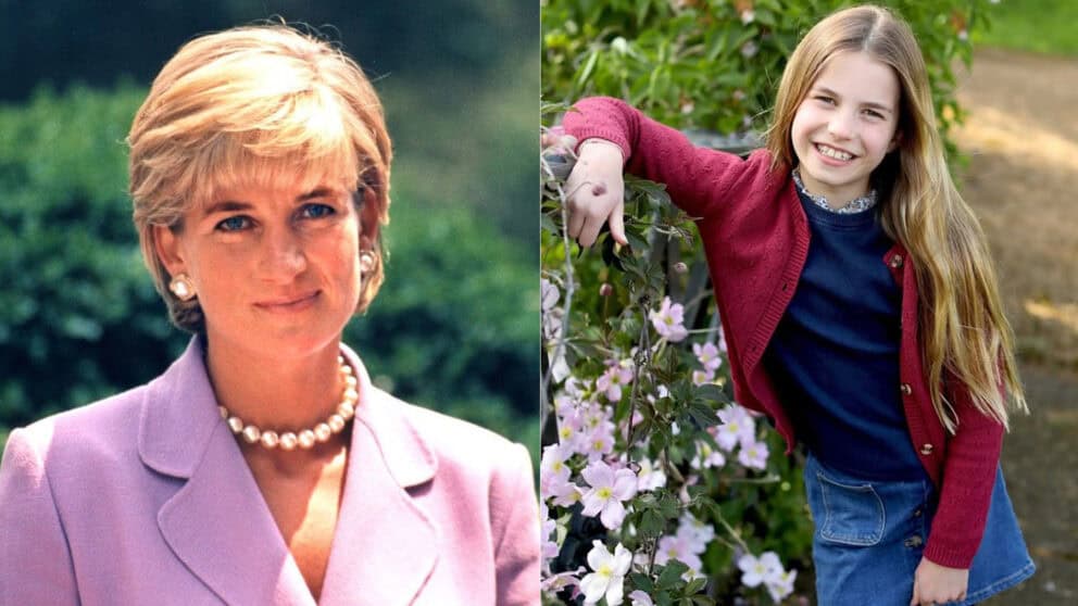 Princezná Diana a Charlotte