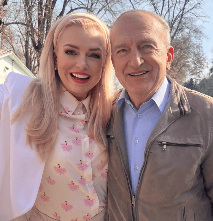Zlatica a jej otec Zdroj: Instagram/Zlaticapuskarova