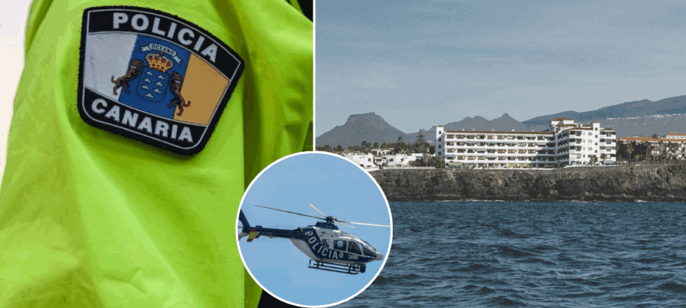 Tenerife, telá, apartmán, polícia