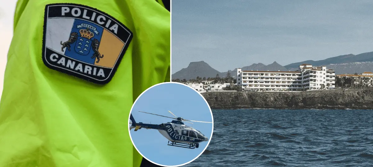 Tenerife, telá, apartmán, polícia