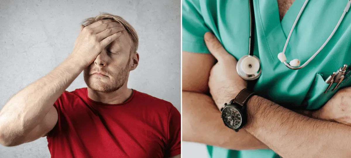 bolesť, muž, lieky