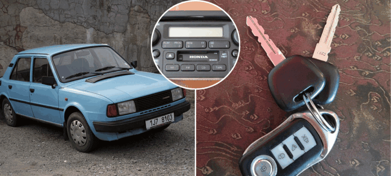 auto, detaily, vychytávky, minulosť