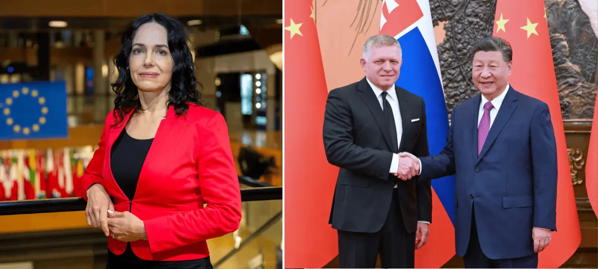 Miriam Lexmann, Si Ťin-pching, sankcie, EP