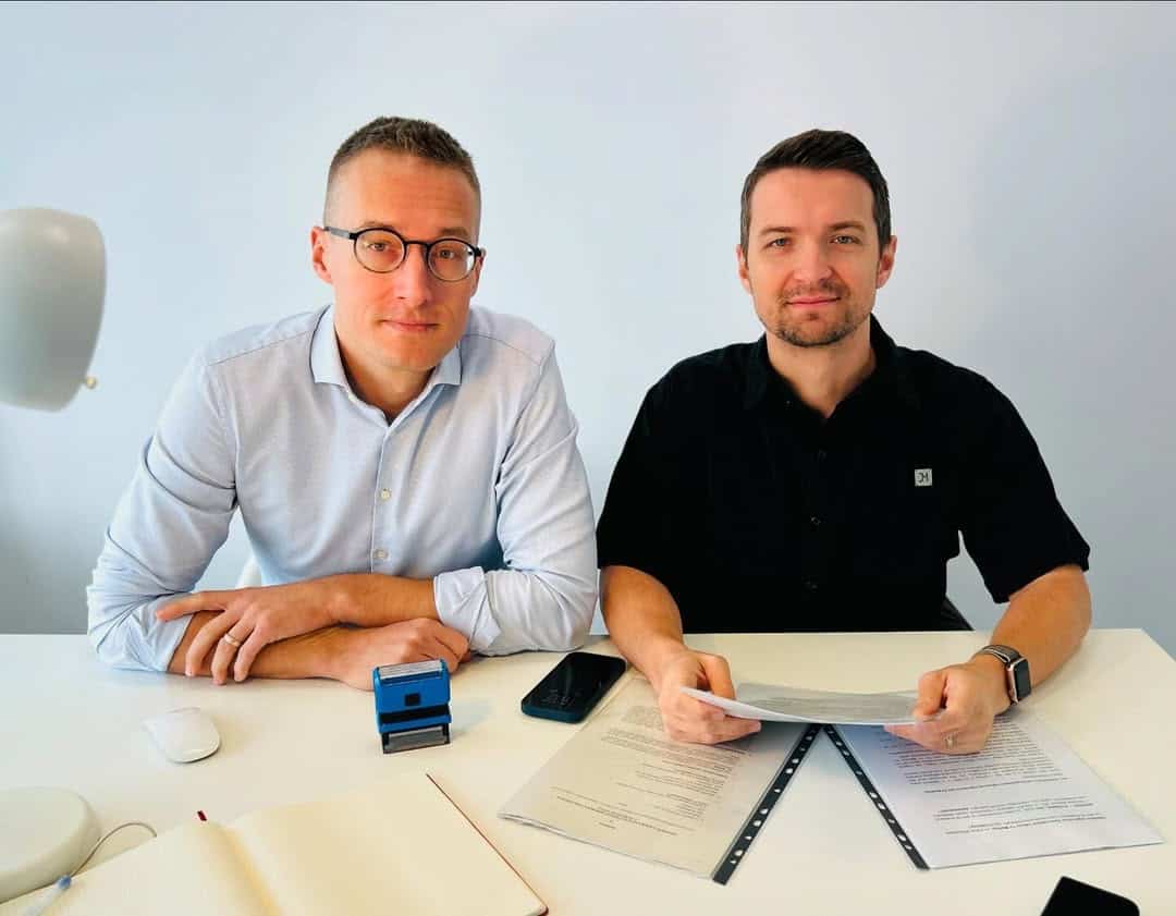 Michal Kovačič a Viktor Vincze.