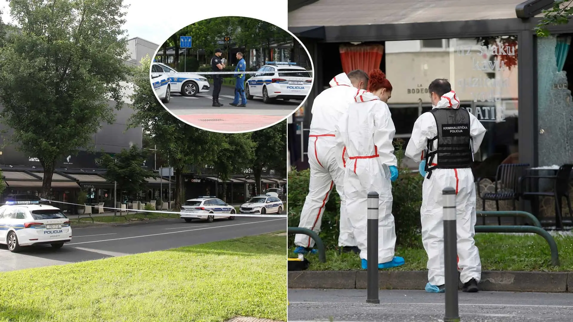 Záhreb výbuch kaviareň polícia Chorvátsko