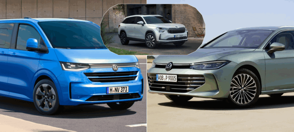 multivan, passat, kodiaq