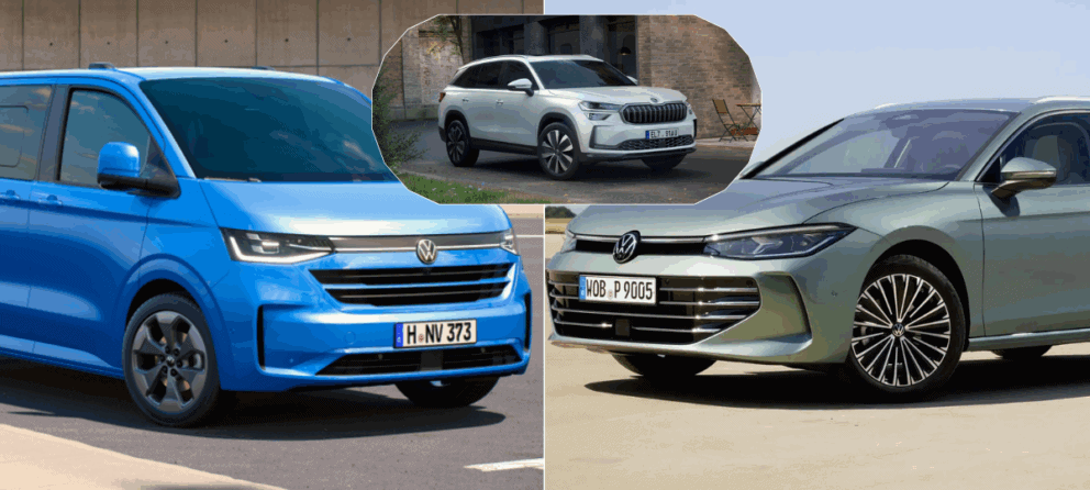 multivan, passat, kodiaq
