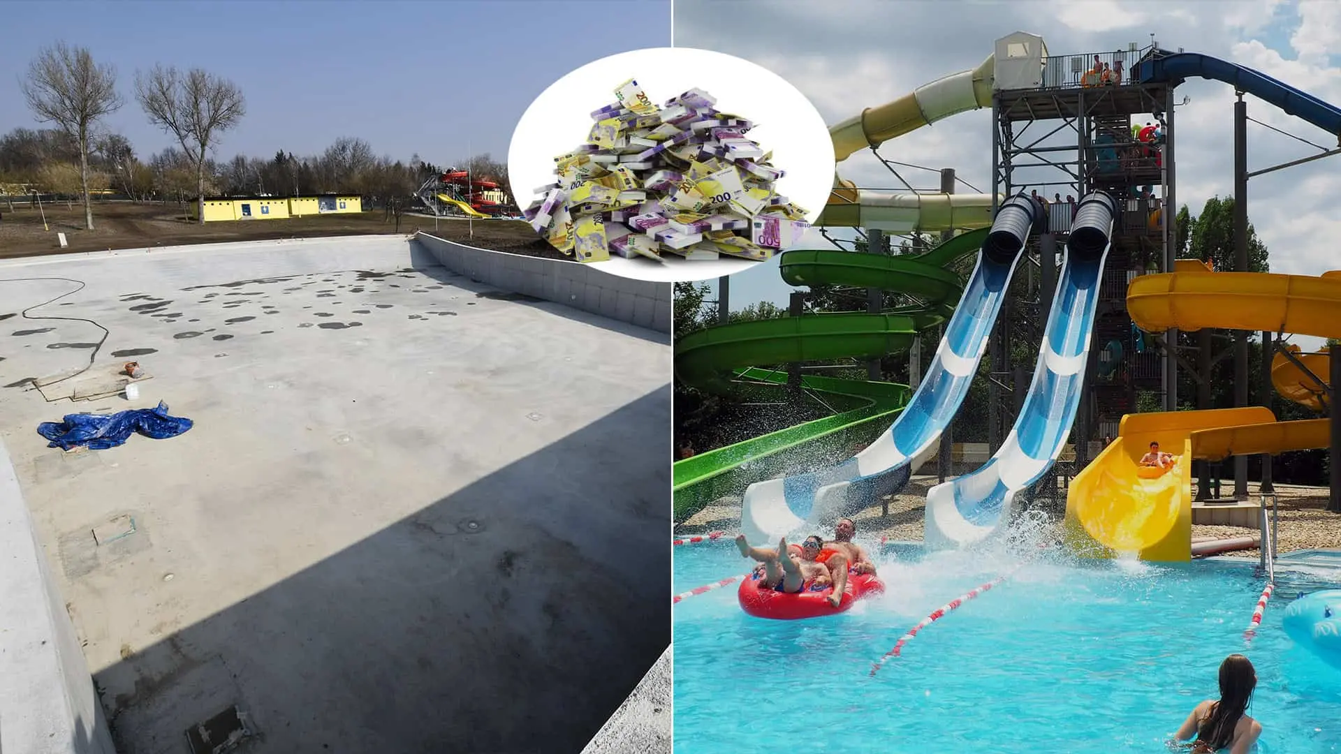 Výstavba bazéna s vlnobitím v Rimavskej Sobote