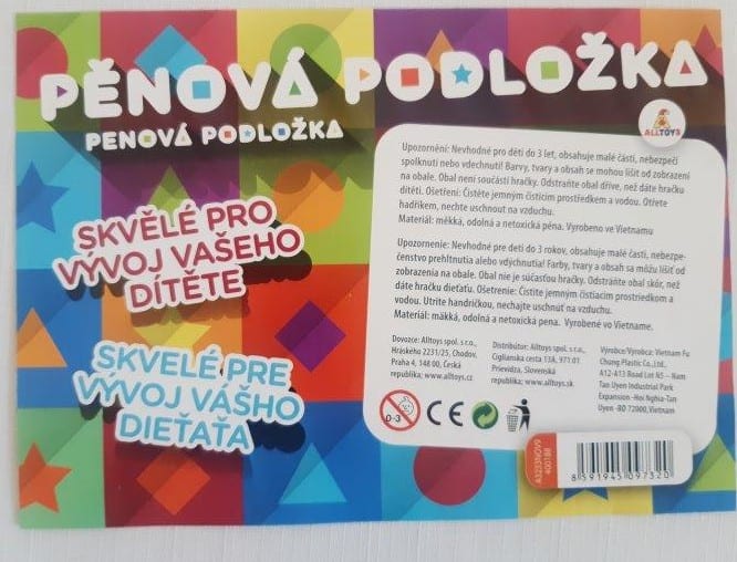 Detská hračka – penové puzzle 400188