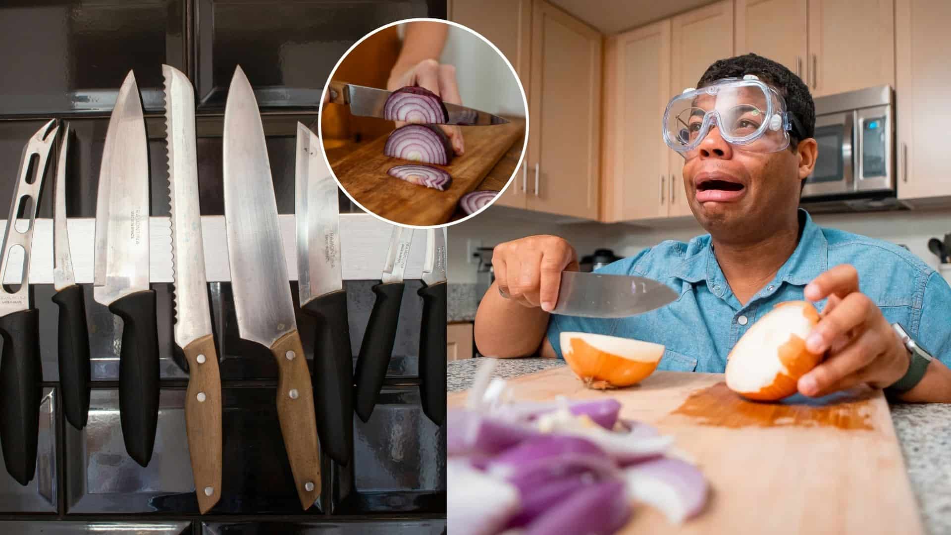 Ako krájanie cibule ovplyvňuje slzenie očí