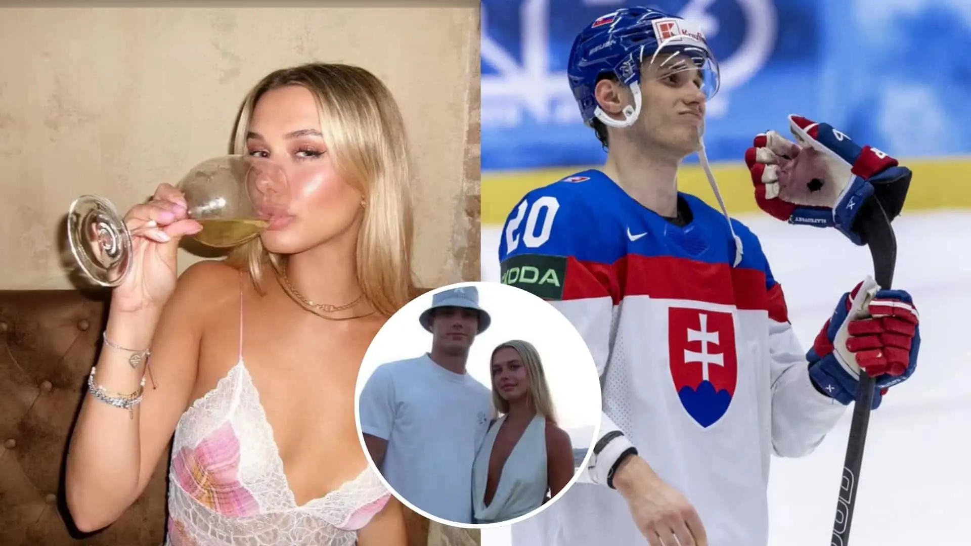 Slafkovsky, priateľka