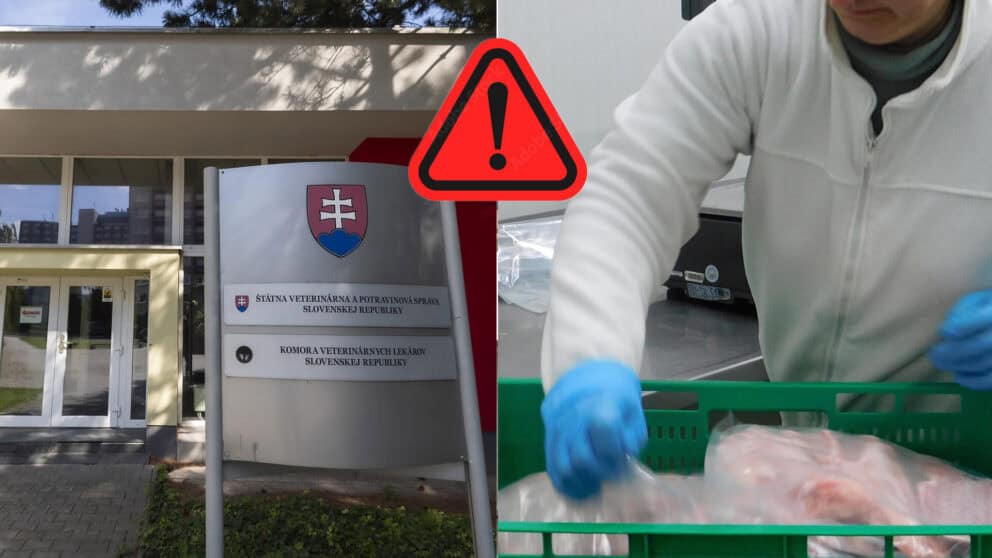 kontrola potraviny Štátna veterinárna a potravinová správa